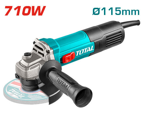 Amoladora Angular con Cable TOTAL 750W 115mm TG10711556E