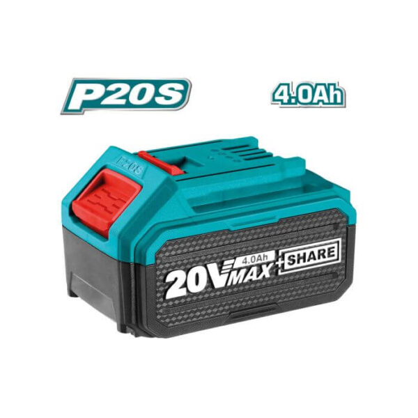 Batería Litio TOTAL 20V 4Ah Compatible Plataforma P20S TFBLI2002