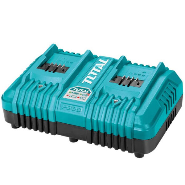 Cargador Rápido Dual TOTAL 20V 4A Doble Puerto TCLI2034E