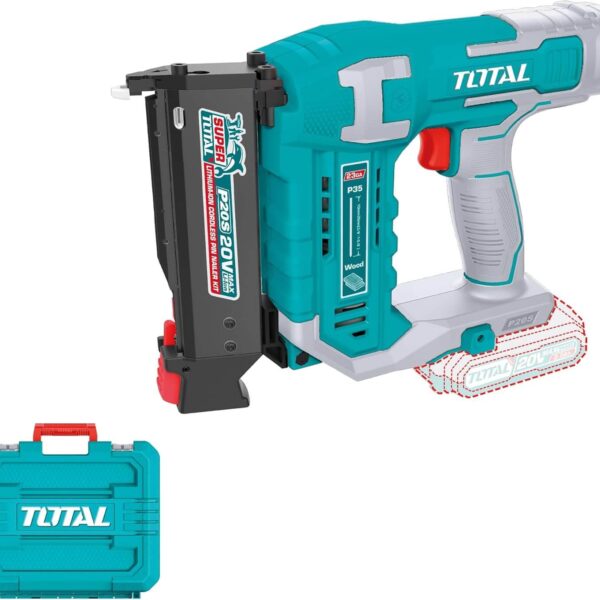 Clavadora de Pines a Batería TOTAL 20V 12-35mm Sin Batería TPNLI2035