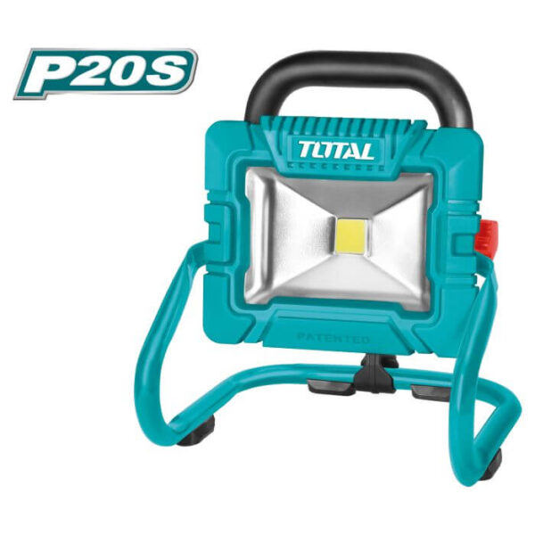 Foco LED a Batería TOTAL 20V 20W 2000 Lúmenes Sin Batería TWLI2025