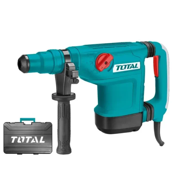 Martillo Combinado con Cable TOTAL 1200W 10J SDS Max 42mm Profesional TH112426