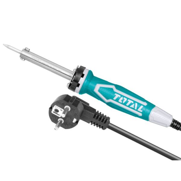 Soldador de Estaño TOTAL 40W Cable 220V Punta Recta Estándar TET1