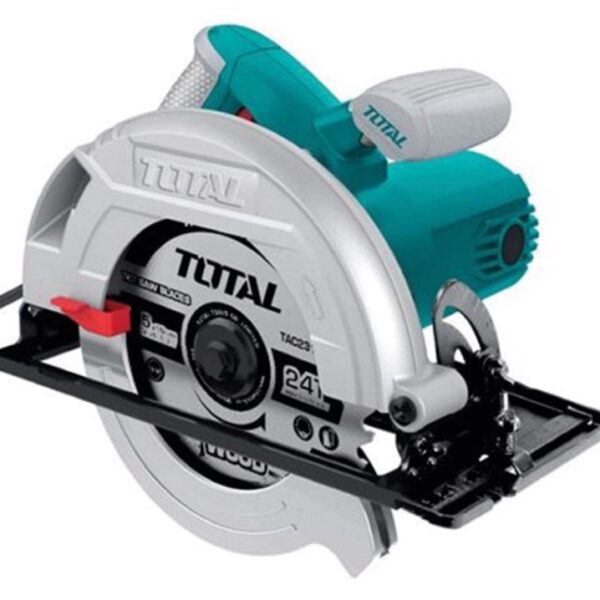 Sierra Circular con Cable TOTAL 1400W 185mm Profesional Ajuste Profundidad e Inglete TS1141856