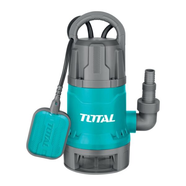 Bomba Sumergible de Aguas Sucias con Cable TOTAL 750W Sólidos hasta 35mm TWP87506