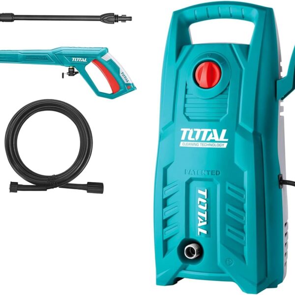 Hidrolimpiadora con Cable TOTAL 1400W 130 bar 5.5L/min Domestic Uso Doméstico TGT11316