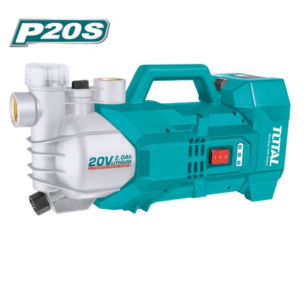 Bomba de Trasvase de Agua a Batería TOTAL 20V 180W 22m Altura 47L/min Sin Batería TGWPLI201801